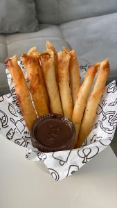 lumpia ubi ungu renyah dan sehat